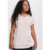 Urban Classics Girls' Organic Shoulder Extended T-Shirt - Pink | Shoptok.si