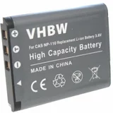 VHBW Baterija NP-110 / BN-VG212 za Casio Exilim EX-Z2000 / EX-Z2300 / JVC Everio GZ-V500 / GZ-VX700, 750 mAh