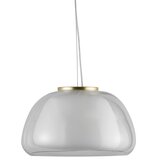 Nordlux visilica na sajli JELLY 1xE27/40W/230V bela/prozirna, prečnik 39 cm | Eponuda.com