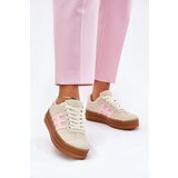 EVENTO Boto Womens Sneakers On Platform Beige Syliyana | shoptok.hr