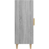 Komoda siva sonoma 34,5x34x90 cm konstruiran les, (20654767) | Shoptok.si