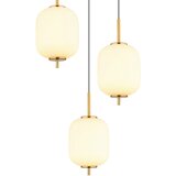 Lesnina XXXL Globo 15217-3 - LED luster na sajli EWALD LED/20W/230V | Eponuda.com