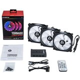 Chieftec Set Ventilatora Tornado RGB CF-3012-RGB 120x120x25mm 3kom | ePonuda.com