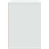  Kutna komoda s ladicama bijela 80x41x58cm od konstruiranog drva | shoptok.hr