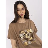 Calimera Blouse-CLM-BZ-1701.81-light brown | Shoptok.si