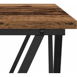 Kava Stol Staro drvo 80 x 80 x 45 cm Inženjerska drva i čelik | shoptok.hr