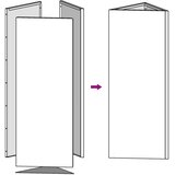  Vrtne sadilice 2 kom bijele trokutaste 50x43x75 cm čelične | shoptok.hr
