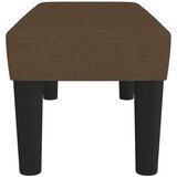  Klupa tamnosmeđa 70 x 30 x 30 cm od tkanine | shoptok.hr