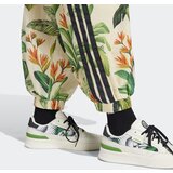 Adidas Športne hlače ' x FARM Rio' bež / zelena / temno zelena / oranžna | Shoptok.si