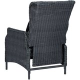  9-dijelni vrtni blagovaonski set od poliratana tamnosivi | shoptok.hr
