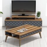 Hanah home city - walnut, chalcedony walnutchalcedony living room furniture set