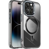 AVIZAR Ohišje MagSafe za iPhone 14 Pro Crystal Color Back, Črna, (5000015060) | Shoptok.si