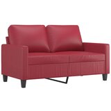 vidaXL Sedežna garnitura 3-delna z blazinami vinsko rdeče um | Shoptok.si