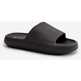 Boto PE1 Women's Lightweight Foam Slippers On Thick Sole Black Querceria | Shoptok.si