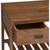  Kupaonski ormar Prirodna 90 x 45 x 75 cm Čvrsto teak drvo | shoptok.hr