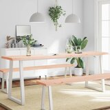 vidaXL Mizna plošča 200x40x(2-4) cm neobdelana hrastovina naraven rob Cene