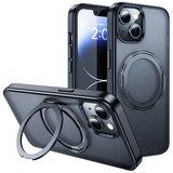 hoco. AS1 case with rotating ring compatible with MagSafe for IPHONE 15 black | Eponuda.ba