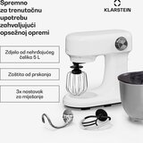 Klarstein Bella Evo kuhinjski robot | planetarni sustav miješanja | 3 nastavka za miksanje | 1500 W | 5 L | shoptok.hr