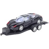  Set terenskog vozila s prikolicom i sportskim automobilom - 59cm - crno/crvenii | Shoptok.si
