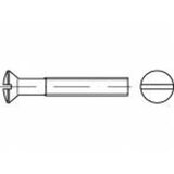 Toolcraft TO-5452728 vijci s upuštenom lećastom glavom M5 35 mm utor mjed 200 St. | shoptok.hr
