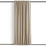 Restilo MOLTE curtain, beige, plain, classic style, multifunctional tape, Oxford fabric, 155 x 200 cm | shoptok.hr
