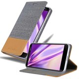 Cadorabo Ohišje, združljiv z Nokia v svetlo sivo rjavi barvi - zaščitni pokrov z magnetnim zapiranjem, stoječo funkcijo in režo za kartico, (20571672) | Shoptok.si
