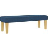  Postelja s vzmetnico in klopjo Modra 120x190 cm Tkanina, (22083795) | Shoptok.si