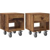  Noćni ormarić 2 pcs Staro drvo 40,5 x 40 x 48 cm | shoptok.hr