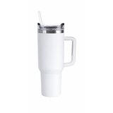  Velika termo šalica s ručkom i slamkom - 1,2 l | shoptok.hr