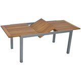 Gardenson Raztegljiva Vrtna Miza Pia, 150-200x90, Masivno | Shoptok.si
