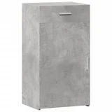 Maison Chic Komoda - Predalnik betonsko siva 50x42,5x93 cm inženirski les, (21720932)