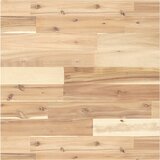  Zidna polica za umivaonik od čelika i masivnog bagremovog drva Smeđa 50 x 50 x 2 cm | Shoptok.si
