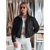 DStreet Kurtka damska przejściowa bomberka oversize LUMINA czarna | Shoptok.si