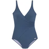 Lascana Jednodijelni kupaći kostim sivkasto plava