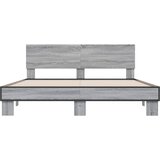  Okvir za krevet boja hrasta 150x200cm konstruirano drvo i metal | Eponuda.ba