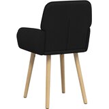  Trpezarijske stolice 2 pcs Tkanina Crna 56,5 x 50 x 87,5 cm | Eponuda.com