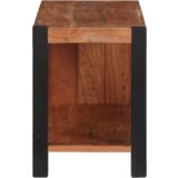 vidaXL Police za knjige Smeđa, Crna 80 x 30 x 110 cm | shoptok.hr