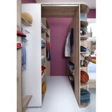 MID.YOU PREHODNA KOTNA OMARA, bela, hrast san remo | Shoptok.si