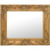 vidaXL Zidno ogledalo u baroknom stilu 50 x 40 cm zlatno Cijene