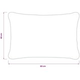  Presvlaka za jastuk 6 kom. HEERLEN Tamnozelena 40 x 60 cm - Tamnozelena 40 x 60 cm 6 | shoptok.hr