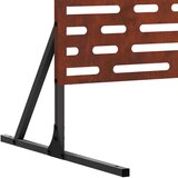  Zaslon za privatnost 100 x 50 x 180 cm Otporni čelik Rđa | shoptok.hr