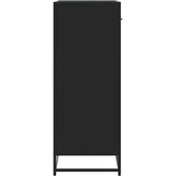 vidaXL Ormarić za cipele crni 75x38x97,5 cm Konstruirano drvo i metal | shoptok.hr