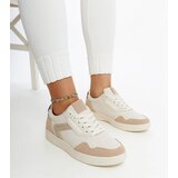 Gemre Beige Glitter Juwan Sneakers | Shoptok.si