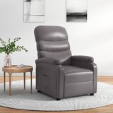  Naslonjač od umjetne kože sivi | shoptok.hr