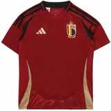 Adidas Tehnička sportska majica 'Belgium 24 Home' bež / žuta / crvena / crna