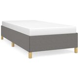  Posteljni okvir temno siv 90x190 cm blago, (20723671) | Shoptok.si