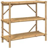  Polica s 3 razine 100 x 40 x 90 cm od bambusa | shoptok.hr
