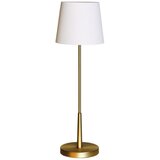  ByRydens 4002740-6501 - Stona lampa LUMI 1xE27/8W/230V bela/zlatna 68,5 cm | Eponuda.com