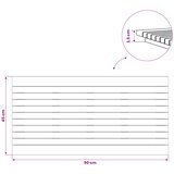 Gornji dio stola 90 x 45 x 3,5 cm Pravokutni Čvrsto teak drvo | shoptok.hr