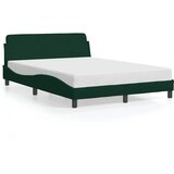  Okvir za krevet Dover tamnozeleni 120x200 cm baršunasti | shoptok.hr